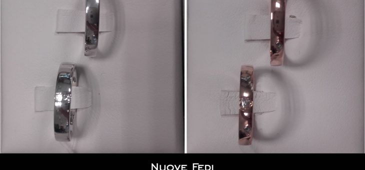 Nuove fedi matrimoniali