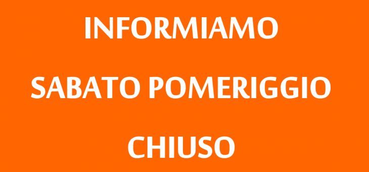 Aggiornamento Orari